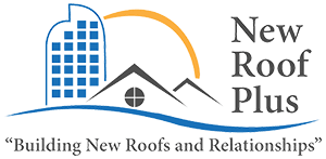 New Roof Plus logo with tag line