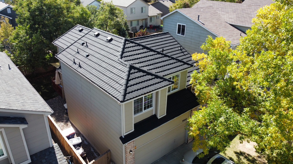 Decra Tile Roof Installation in Highlands Ranch, CO by New Roof Plus